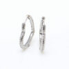 Wholesale  silver-plated Moments heart-shaped string earrings fashion lovely earrings Valentine's Day gift for women