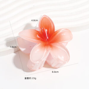 8CM frangipani (orange)