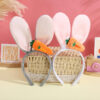 oly-b04ae7f367f09a98112876f239d9e7c8 Wholesale creative cute rabbit ear hairband wholesale net red atmosphere photo headband Easter party performance hair accessories