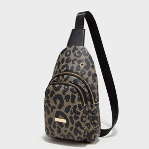 Leopard print black