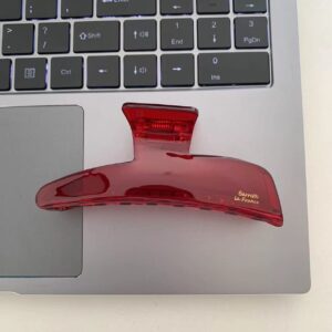 Red transparent 10.5*4.5cm
