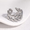 oly-b077a5abd98d0869c2523f12c11c51d5 Wholesale Simple titanium steel ring, gold-plated waterproof stainless steel ring