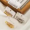 Wholesale 1 Set Simple Style Commute Solid Color 304 Stainless Steel Drop Earrings