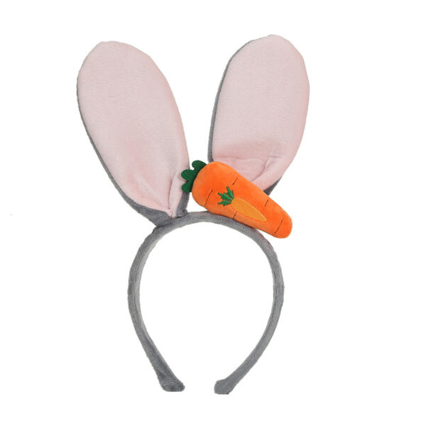 oly-b09674eb6c9bfad0d93f1157e1d52af4 Wholesale creative cute rabbit ear hairband wholesale net red atmosphere photo headband Easter party performance hair accessories