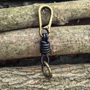 Black spring buckle