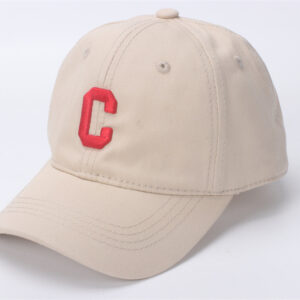 C letter dark beige / Children (2-8 years old)