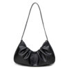 oly-b11beec08433a2be931dfe6d17a55e6a Wholesale Shoulder bag, pleated underarm bag, crescent-shaped bag