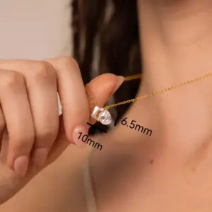 Gold / One Size / O-shaped chain