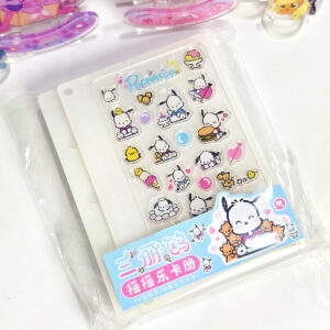 20 sheets 3inch inner pages (can hold 40 small cards) / Pacha dog card book (including tablets)