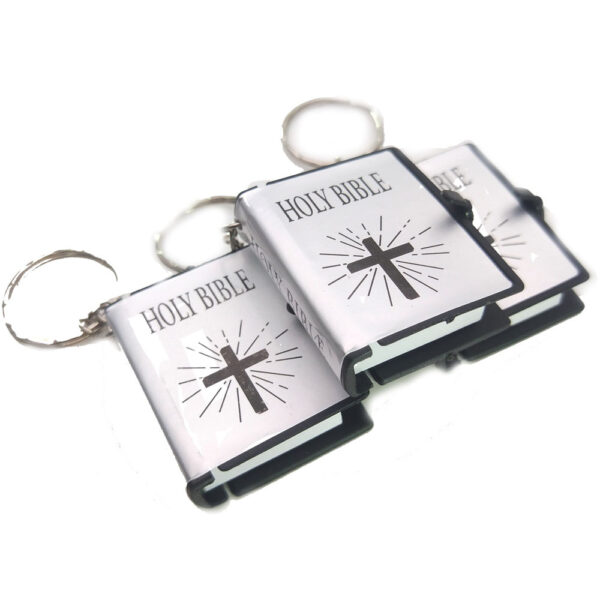 oly-b1790de3e276af4908c1535c6103e529 Wholesale Pendant Jewelry Cross Mini Small Scripture Pendant Keychain