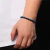 Wholesale Fashion Solid Color Natural Stone Beaded Bracelets