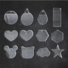 oly-b20f670d8bcfd0d18295dcf149ce394b Wholesale blank transparent goo card acrylic sheet plexiglass blank key chain transparent sheet DIY disc pendant