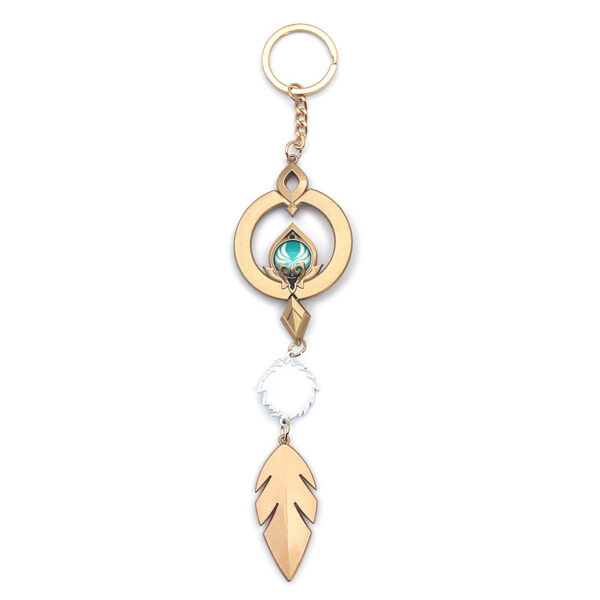 oly-b2126f1796141e162cfb6aa811f6eab5 Wholesale Ys Wanderer Spreaders' Eye Pendant Same as cos Metal Feather Luminous Backpack Keychain