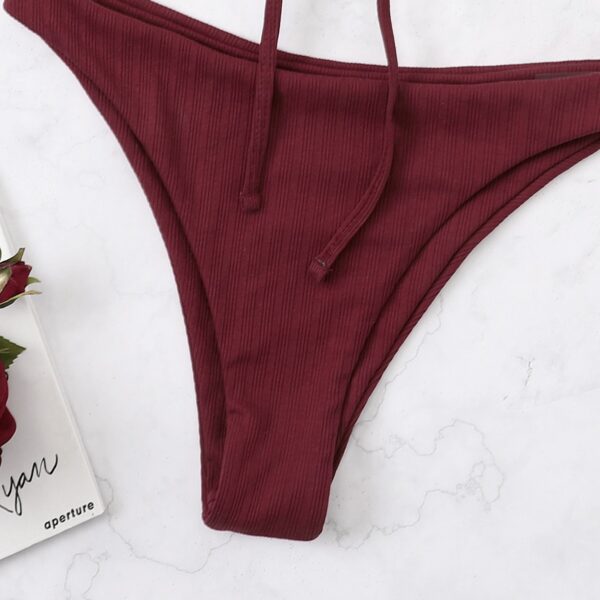 oly-b21d30ff3b7724812a185837b57cf924 Wholesale bikini Swimsuit AliExpress bikini Solid Color Swimsuit Sexy Split Swimsuit