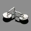 oly-b246ea579661d14f2375c45c395f761c Wholesale 1 Pair Modern Style Classic Style National Flag Round American Flag Glass Iron Drop Earrings