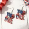 oly-b265dffa9c22abfce7ab9488b4cff683 Wholesale Retro Acrylic Waterproof Non Tarnish Earrings With 0.03µm Coating Thickness And Iron Ear Pins, Unisex Design
