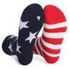 oly-b267d862c8615709ab3c7965f56f8207 Wholesale Unisex Casual American Flag Cotton Socks For Independence Day, Perfect Summer Sports And Casual Wear