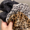 oly-b2764565bee8f3f827d91ee0e1acf6d5 Wholesale Fashion Mesh Flocking Leopard Large Intestine Hair Ring Hair Accessories Leopard Point Horontail Ball Head Tie Hair Rope