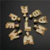 Wholesale Magma ABC Letter Pendant Necklace Zircon Gemstone Accessories Unisex Rose Gold Copper Material Brass Pendant