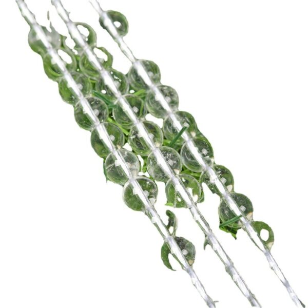 Wholesale Factory direct supply natural Clear Quarz white crystal loose beads DIY jewelry accessories bracelet beaded semi-finished products