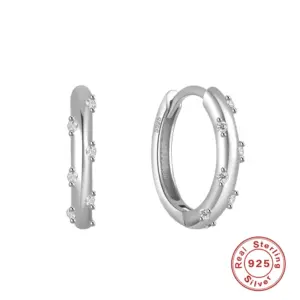 White gold color-Style 5 / 925 Silver