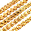 oly-b2f26beb1e51cc3873aaf953b72e990c Wholesale southeast asia plated yellow gold watch chain women's sand gold heart-shaped bracelet