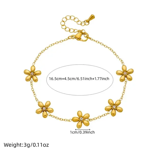 Wholesale Flower Pattern Bracelet For New Style Fashion Accessories