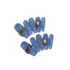 Wholesale Yihe Denim Style Cross Manicure Wearable Manicure Denim Raw Edge Handmade Original Design Diagonal Cut Hand-Painted