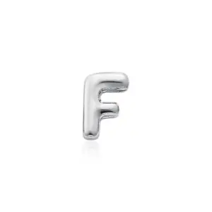 Silver Letter F