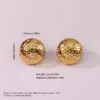 oly-b38c63e8dab043104c416abdad6a0bee Wholesale 201 Stainless Steel 304 Stainless Steel Heart Shape Flower Electroplating Stone-Free Imitation Gold Vintage Style Classic Style Heart Flowers Drop Earrings Ear Studs