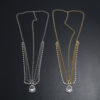 oly-b3b8272190ef6f18626e31f71689af66 Wholesale bride forehead head jewelry fashion rhinestone chain water drop crystal tassel head chain women