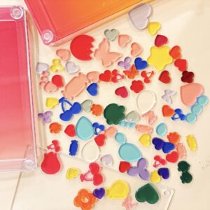 Jelly color tablets 2cm 0.50kg