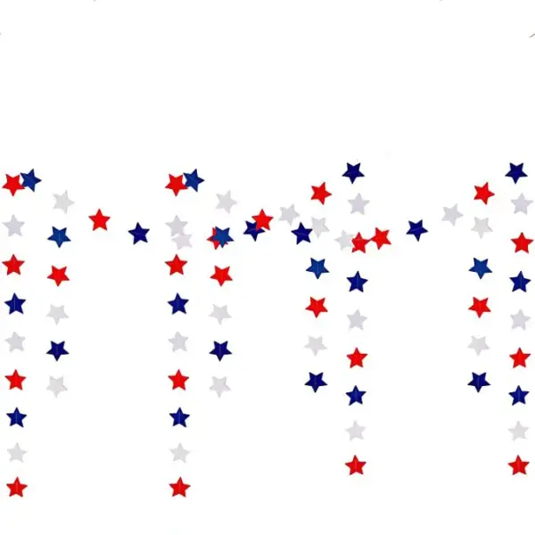 Wholesale Happy Halloween Independence Day Hanging Banner Decoration Scene Props Party Supplies American Flag Bunting Streamers Event Celebration Decoration