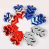 Wholesale Leather Heart Hair Clip Independence Day PU Material Love Heart Side Bangs Hair Accessories Suitable For Girls