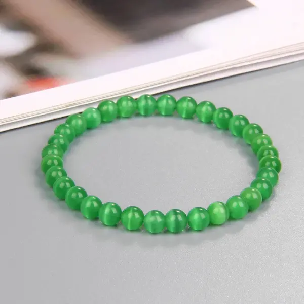 Wholesale Fashion Solid Color Natural Stone Beaded Bracelets