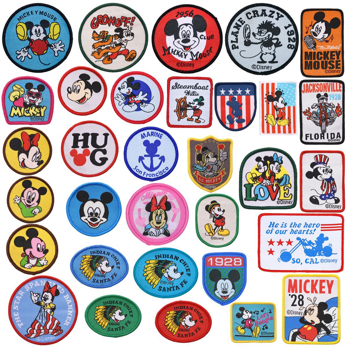 Wholesale Cartoon Cloth Patch Patch Round Badge Clothing Accessories OLY Exclusive