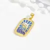 Wholesale Handmade Animal Pendant Necklace In Golden Plated Copper With Water Plating, Featuring Ball Chain For Sibling Suit