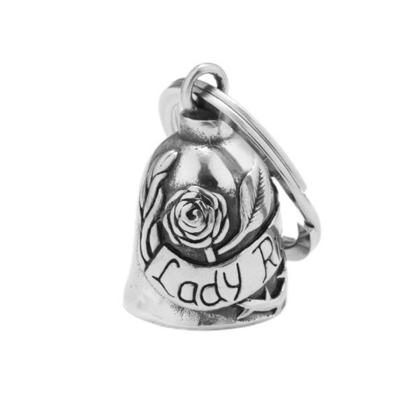Wholesale Motorcycle Personalized Bell Rose Ladyr Silver Women's Stainless Steel Pendant