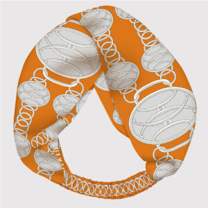 Cross hair bands -24 / twill silk