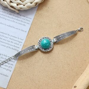 6-Vintage Round (Teal)