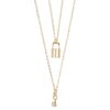 Wholesale Valentine's Day Necklace Lock with Key Women's Necklace Simple Commuter Classic with Card Greetings