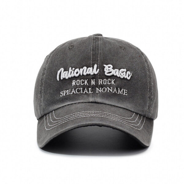Wholesale Retro Baseball Cap Trendy Letter Couple Cap Fashion Washed Denim Outdoor Sunshade Casual Hat