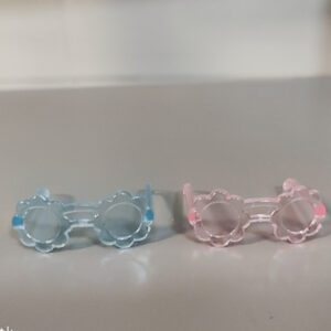 oly-b4b9bbb3cfe2de349fb90201f144c8f8 Wholesale Barbie Doll Toy Accessories Glasses 30cm Princess Doll Crystal Clear Glasses 8 Duck Glasses