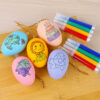oly-b4f455fa5e7cc17fd5967a1ed66ca7c0 Wholesale Cartoon DIY Painting Easter Eggs Kidsren's Children's Day Educational Toys Handmade Graffiti Easter Eggs Artificial Egg Shells