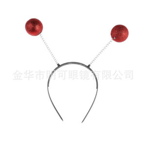 Red alien hairband / All yards
