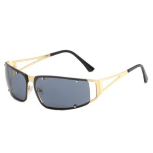 Y4C4 gold frame gray pieCe