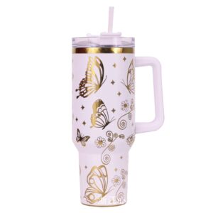 white butterfly / 40oz/1200ml