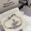 oly-b53ea8beb767d356352b6fb4a085b907 Wholesale Empress Dowager Saturn Bracelet High Version Classic Saturn Diamond Pearl Bracelet Light Luxury All-match Pearl Bracelet