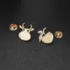Wholesale Men's Copper Cattle Cufflinks For Wedding, French Style With Electroplated Finish