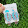 oly-b552e8da711e54dfec662df1e39d2fe6 Wholesale fashion earrings trend creative acrylic colorful air balloon Christmas earrings jewelry earrings